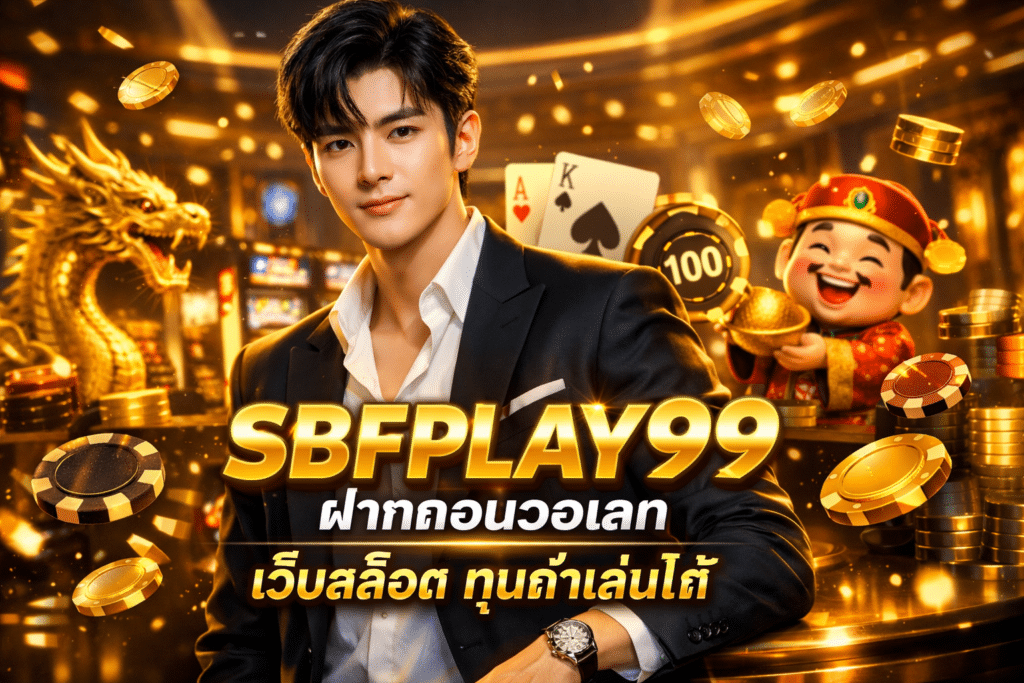 SBFPLAY99 ฝากถอนวอเลท เว็บสล็อต ทุนต่ำเล่นได้